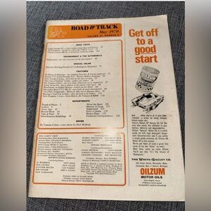 Vintage Road & Track Magazine May 1979